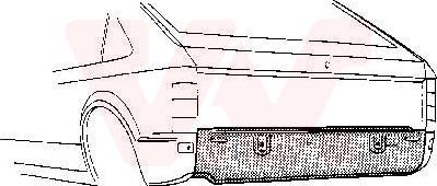 Van Wezel 3727140 - Задняя стенка abcparts.ee