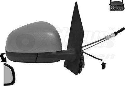 Van Wezel 2916806 - Наружное зеркало abcparts.ee