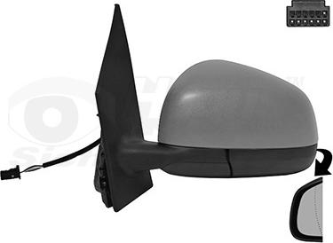 Van Wezel 2916817 - Наружное зеркало abcparts.ee