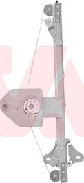 Van Wezel 2917261 - Стеклоподъемник abcparts.ee