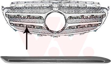 Van Wezel 2932418 - Облицовка / защитная накладка, облицовка радиатора abcparts.ee