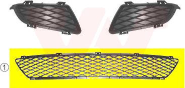 Van Wezel 2754590 - Решетка вентиляционная в бампере abcparts.ee