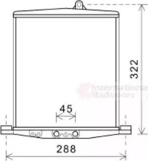 Van Wezel 74003087 - Масляный радиатор, автоматическая коробка передач abcparts.ee