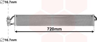 Van Wezel 74003078 - Масляный радиатор, автоматическая коробка передач abcparts.ee