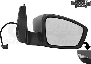 Van Wezel 7618818 - Наружное зеркало abcparts.ee