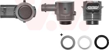 Van Wezel 7624880V - Датчик, система помощи при парковке abcparts.ee