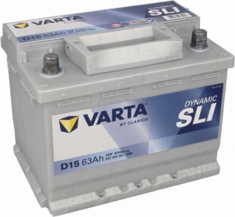 Varta 563400061K262 - Стартерная аккумуляторная батарея, АКБ abcparts.ee