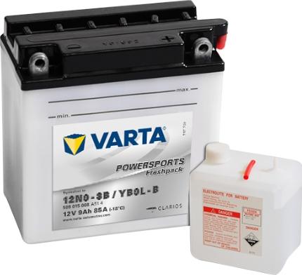 Varta 509015008A514 - Стартерная аккумуляторная батарея, АКБ abcparts.ee