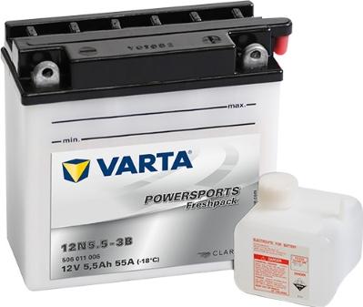 Varta 506011006I314 - Стартерная аккумуляторная батарея, АКБ abcparts.ee