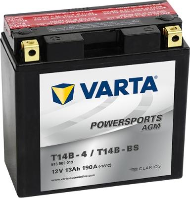 Varta 513903019I314 - Стартерная аккумуляторная батарея, АКБ abcparts.ee