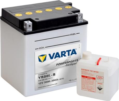 Varta 530400030A514 - Стартерная аккумуляторная батарея, АКБ abcparts.ee