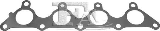 VEGAZ HUD-111 - Прокладка, выпускной коллектор abcparts.ee