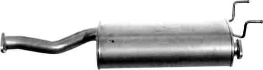 VEGAZ SYS-102 - Средний глушитель выхлопных газов abcparts.ee