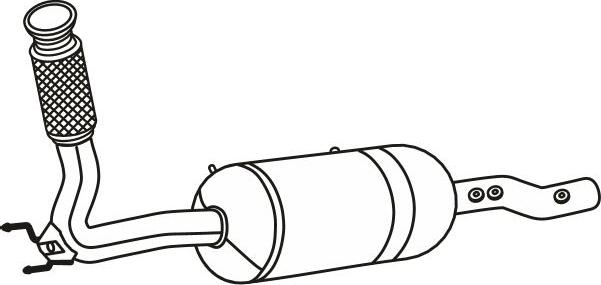VEGAZ VK-917 - Сажевый / частичный фильтр, система выхлопа ОГ abcparts.ee