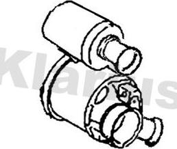 VEGAZ VK-321 - Сажевый / частичный фильтр, система выхлопа ОГ abcparts.ee