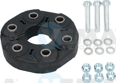 VEMA 500044 - Шарнир, продольный вал abcparts.ee