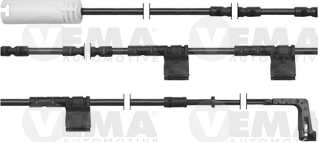 VEMA 117445 - Сигнализатор, износ тормозных колодок abcparts.ee