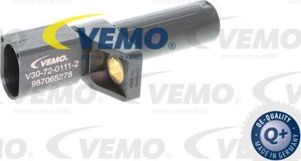 Vemo V30-72-0111-2 - Датчик положения Коленвала, RPM abcparts.ee