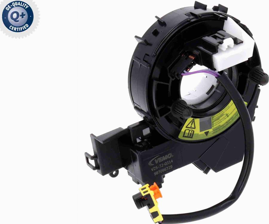 Vemo V25-72-0314 - Витая пружина, подушка безопасности abcparts.ee
