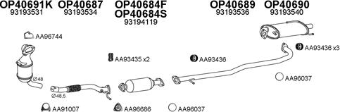 Veneporte 770331 - Система выпуска ОГ abcparts.ee