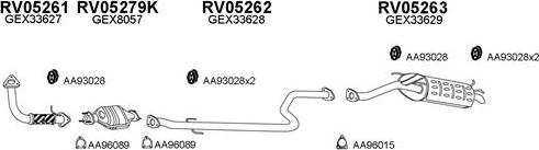 Veneporte 050085 - Система выпуска ОГ abcparts.ee