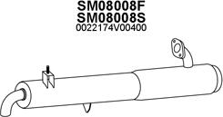 Veneporte 080008 - Система выпуска ОГ abcparts.ee