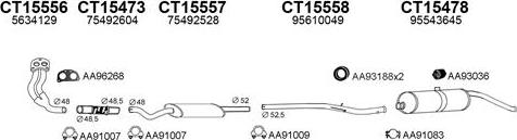 Veneporte 150247 - Система выпуска ОГ abcparts.ee