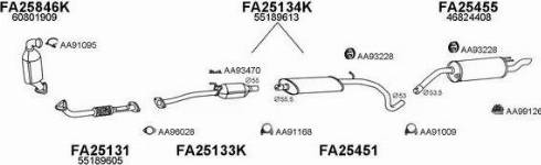 Veneporte 250497 - Система выпуска ОГ abcparts.ee