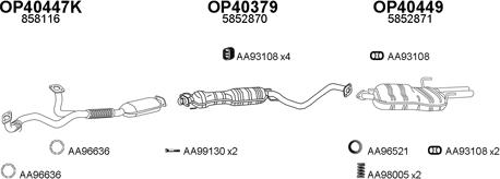 Veneporte 770064 - Система выпуска ОГ abcparts.ee
