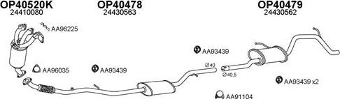 Veneporte 770158 - Система выпуска ОГ abcparts.ee