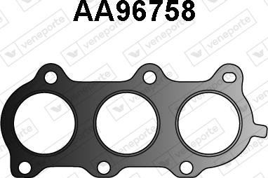Veneporte AA96758 - Комплект прокладок, система выпуска ОГ abcparts.ee