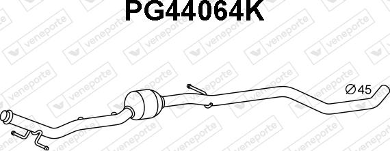 Veneporte PG44064K - Катализатор abcparts.ee