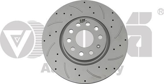 Vika 66151717101 - Тормозной диск abcparts.ee