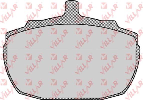 Villar 626.0321 - Тормозные колодки, дисковые, комплект abcparts.ee