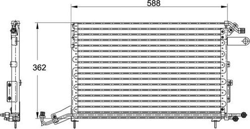 Waeco 8880400143 - Конденсатор кондиционера abcparts.ee