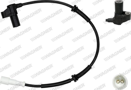 Wagner WS1781-SE-WG - ABS датчик, частота вращения колеса abcparts.ee