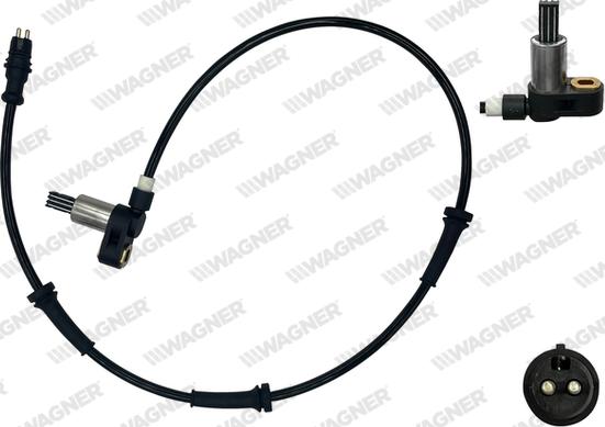 Wagner WS1777-SE-WG - ABS датчик, частота вращения колеса abcparts.ee