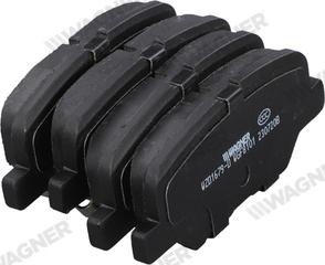 Wagner WZD1679-D - Тормозные колодки, дисковые, комплект abcparts.ee