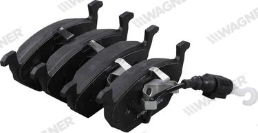 Wagner WZD768A-D - Тормозные колодки, дисковые, комплект abcparts.ee
