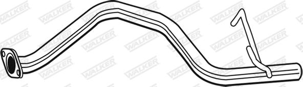 Walker 08144 - Труба выхлопного газа abcparts.ee