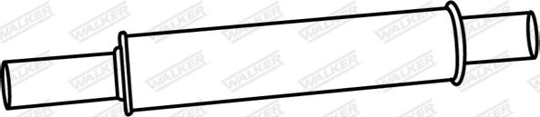 Walker 19681 - Предглушитель выхлопных газов abcparts.ee