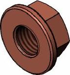 Walker 80655 - Гайка, выпускной коллектор abcparts.ee