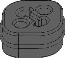Walker 82038 - Кронштейн, втулка, система выпуска ОГ abcparts.ee
