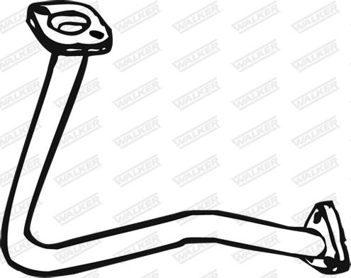 Walker 21555 - Труба выхлопного газа abcparts.ee