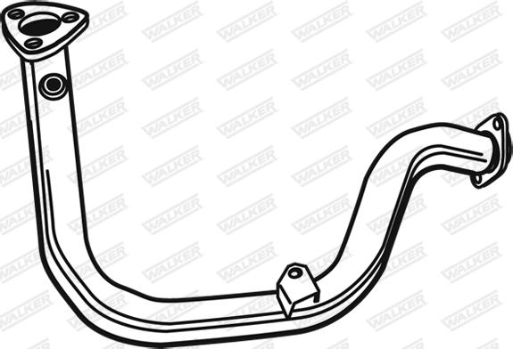Walker 21810 - Труба выхлопного газа abcparts.ee