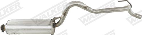 Walker 22466 - Глушитель выхлопных газов, конечный abcparts.ee