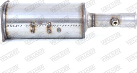 Walker 73005 - Сажевый / частичный фильтр, система выхлопа ОГ abcparts.ee