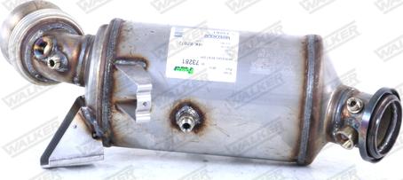 Walker 93281 - Сажевый / частичный фильтр, система выхлопа ОГ abcparts.ee