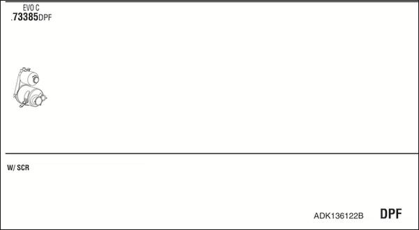 Walker ADK136122B - Система выпуска ОГ abcparts.ee