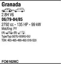 Walker FO61626C - Система выпуска ОГ abcparts.ee